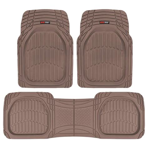 car floor mats in gray rubber